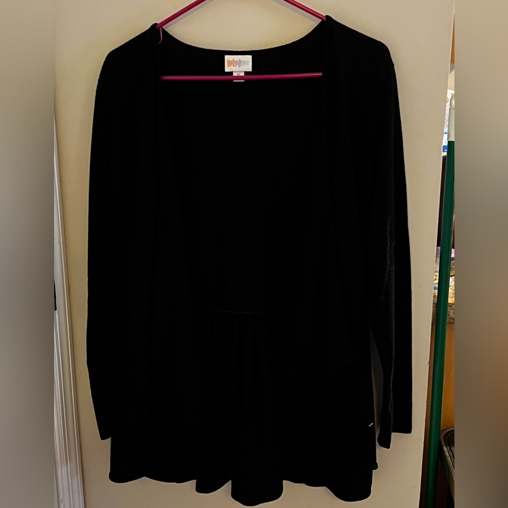 Lularoe long sleeve ruffled cardigan